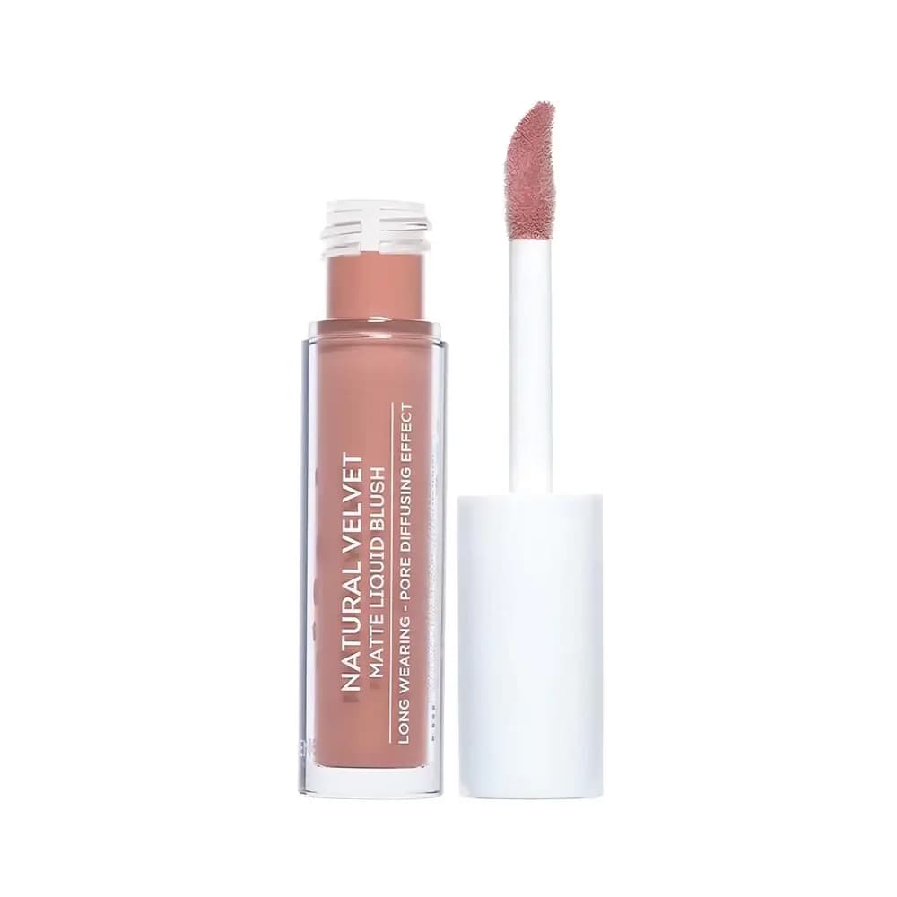 Natural velvet matte w/blush 3 in 1, t.02 warm natural