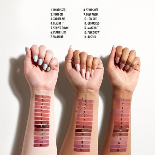 NYX PM Жидкая помада д губ LIP LINGERIE XXL №04 FLAUNT IT, 4 мл