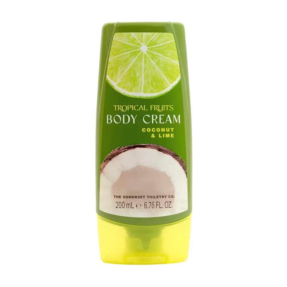 Tropical Fruit Coconut & Lime Body Cream 200 ml Tottle