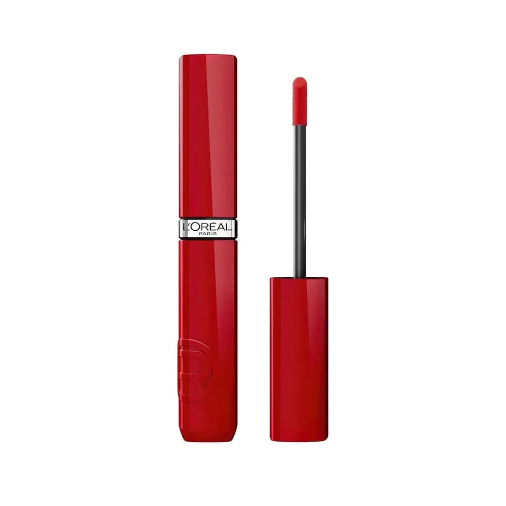 L'Oreal Жидкая помада для губ Infaillible Laque Resistance 420 Le Rouge Paris 4.5 мл