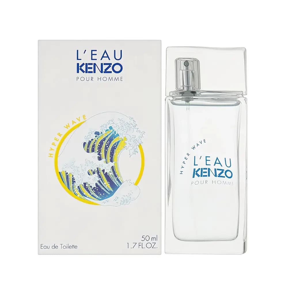 KENZO Туалетная вода L'EAU POUR HOMME HYPER WAVE (M) 50 мл