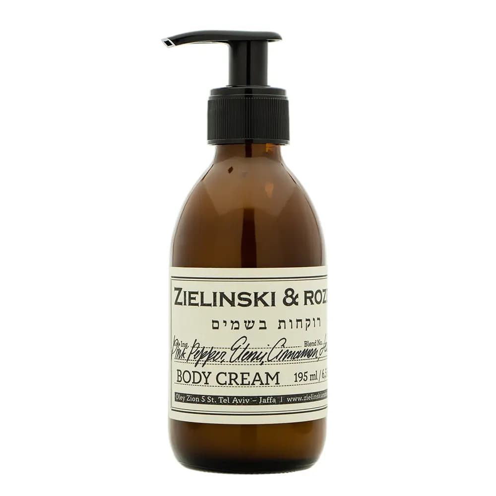 Body cream Pink Pepper, Elemi, Cinnamon, Leather (195 ml)
