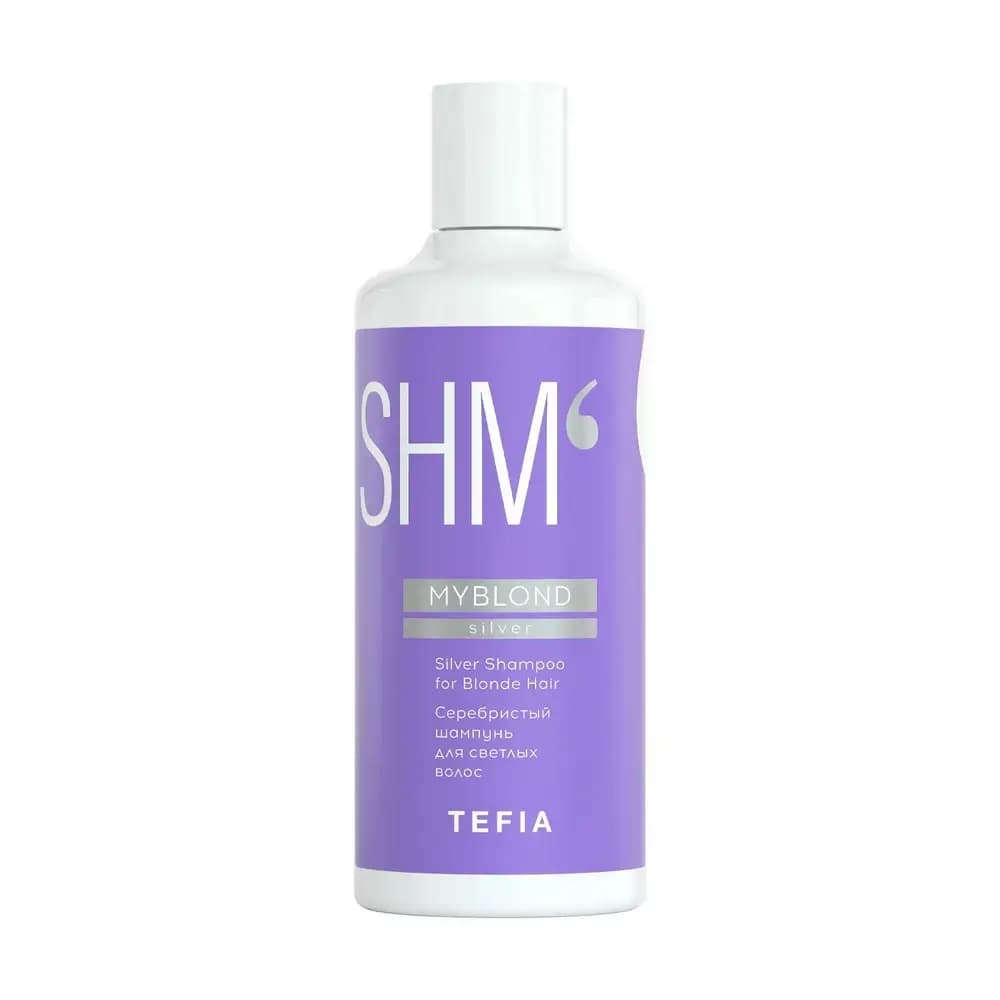 TEFIA Och rangli sochlar uchun kumushrang shampun 300 ml