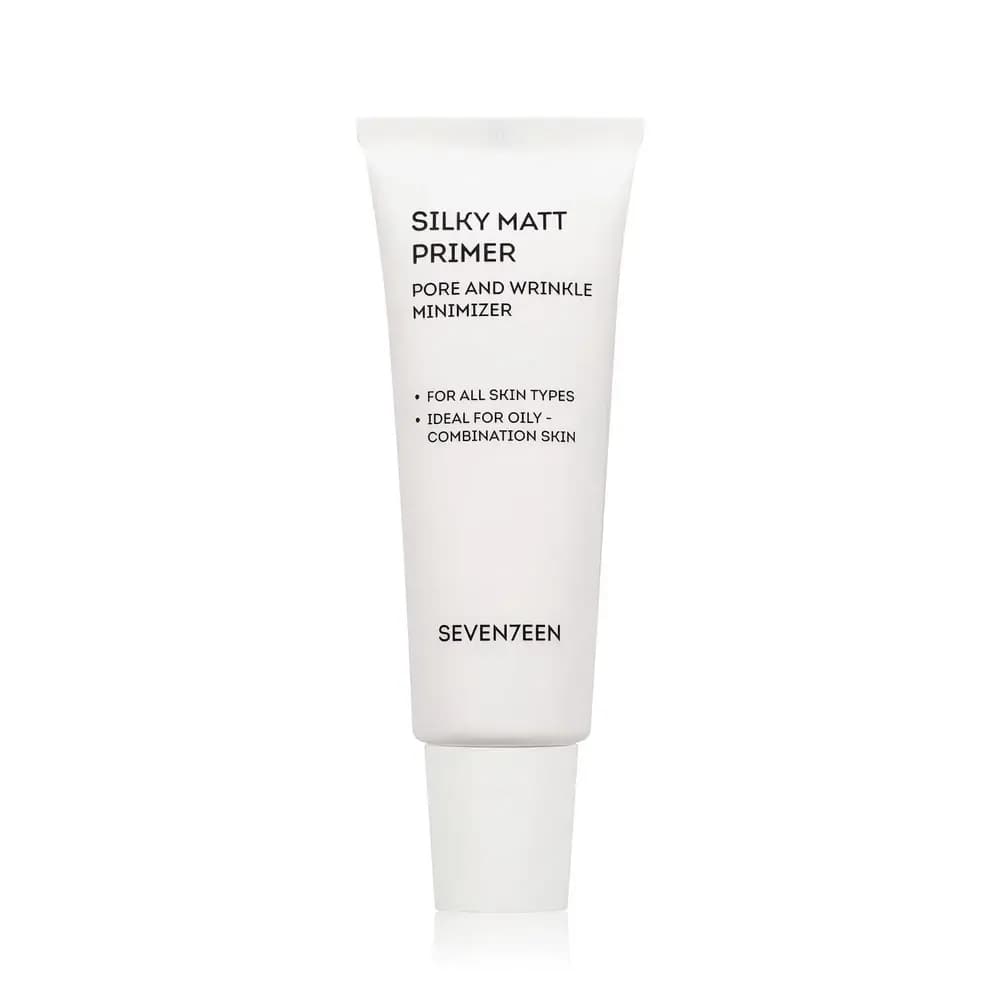 Seventeen Основа под макияж с матирующим эффектом SILKY MATT PRIMER, 30 мл