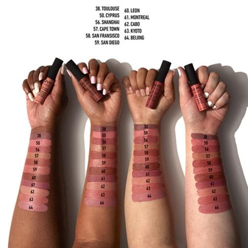 NYX PM Матовая кремовая помада Soft Matte Lip Cream №09, Abu dhabi 8 мл