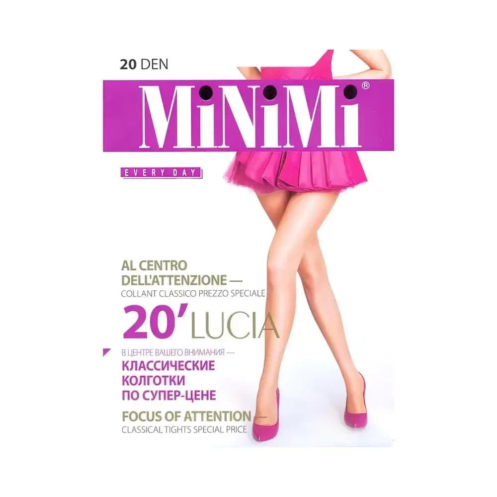 Ayollar kolgotkalari MNM 15JMD Mini LUCIA 20 Nero 2
