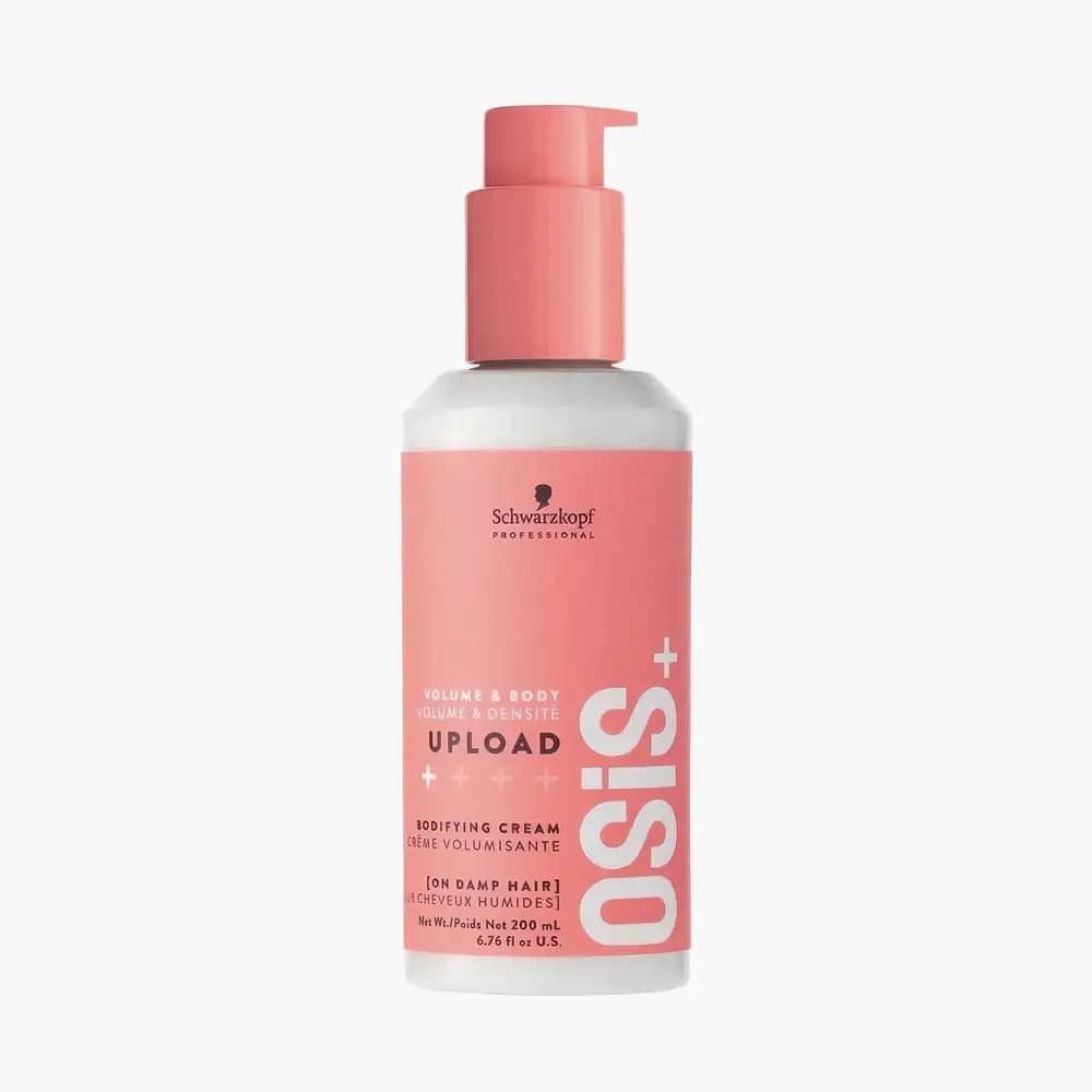 Schwarzkopf Osis Upload Bodyfying Cream sochlarni uklatka qilish uchun qalinlashtiruvchi krem 200 ml