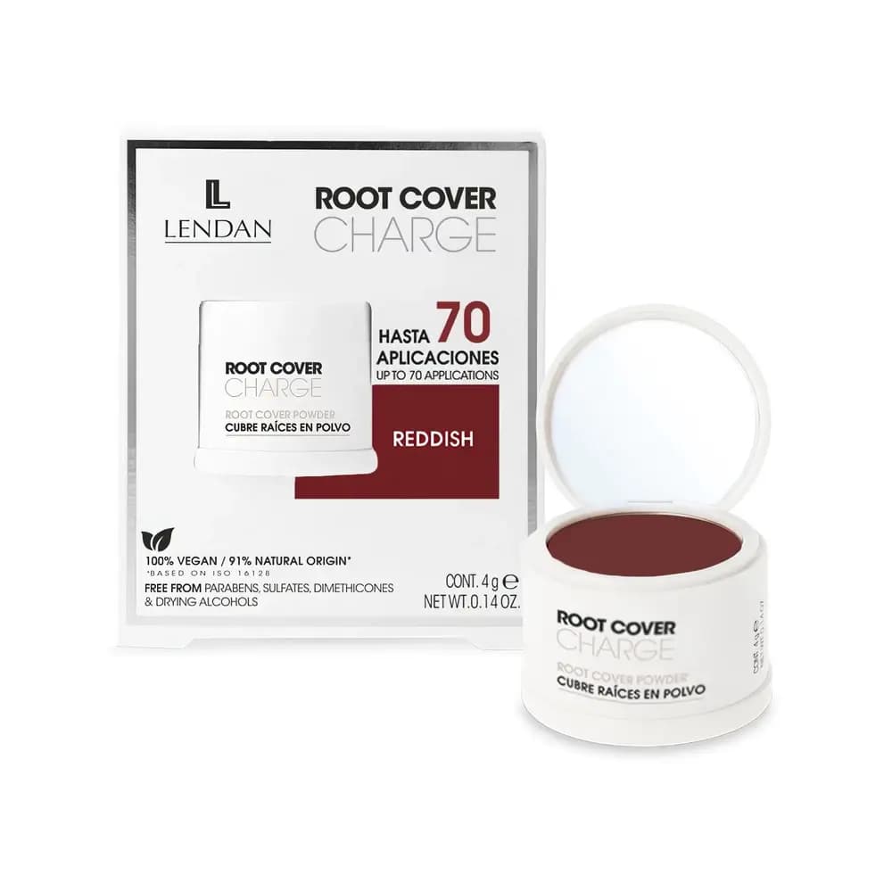 Camouflage powder for red hair